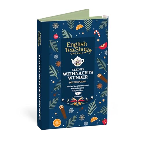 ETS – Tee Geschenk Tee-Poesie Kleines Weihnachtswunder | Bio Tee Geschenkset mit 2 Sorten | für Advent, Nikolaus & Wichteln