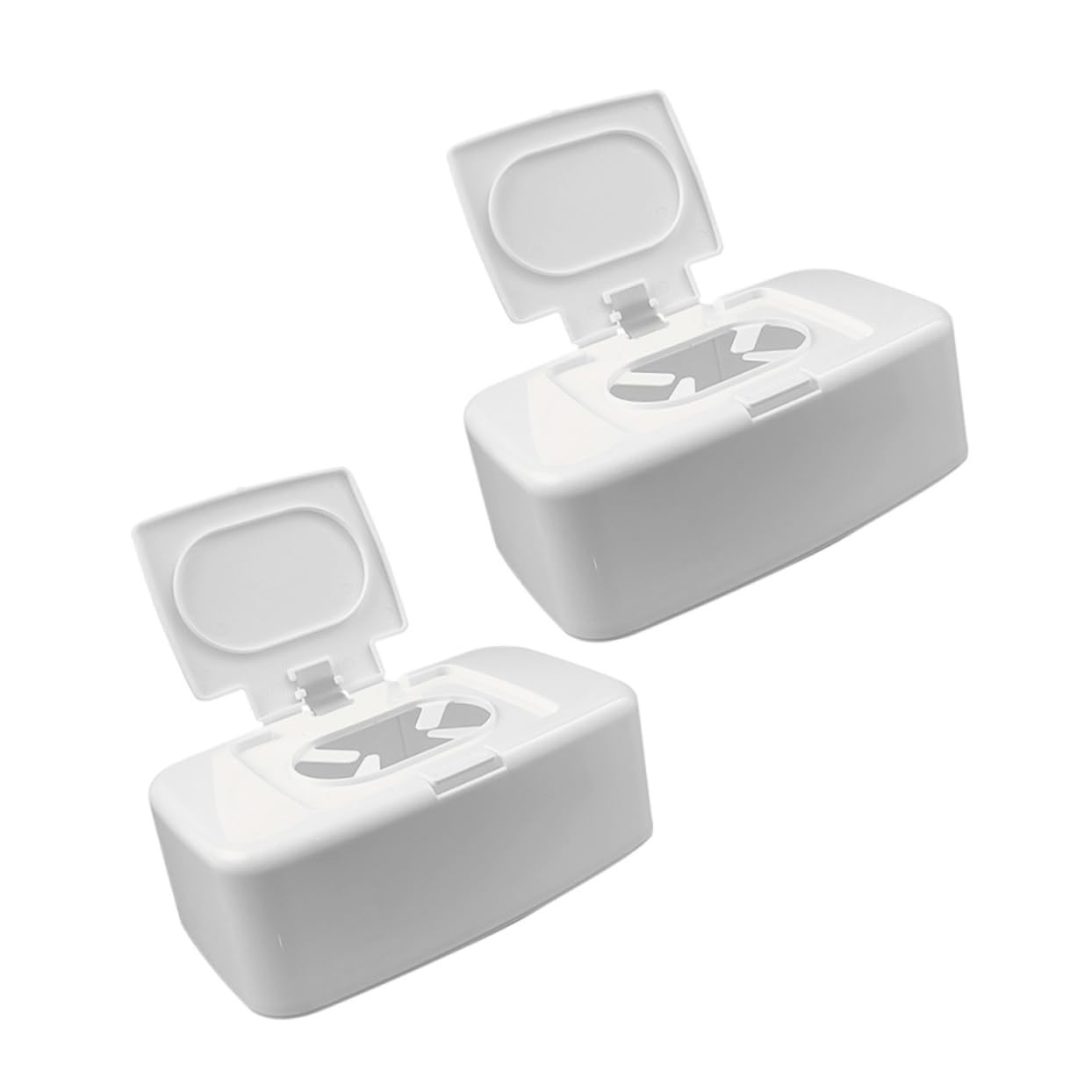 Alipis 8 Piezas Caja De Almacenamiento De Húmedas Envase Decorar Decoración para Bebé Estuche Infantiles Contenedor De Recargables Páginas