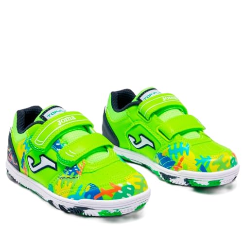 Chaussures Futsal Joma Haut Flex 2611 fluorescent Enfant - vue 5