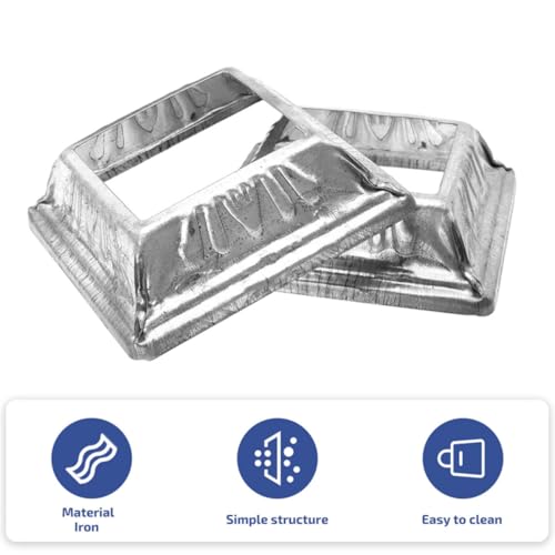 Cubierta de poste anticorrosión de hierro galvanizado 40x40 para terrazas resistentes 7