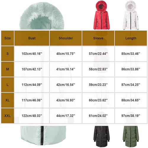 WUSENTOF Winter Jackets for Women Quilted Down Solid Color Puffer Coats with Faux Fur Hood Ladies Lightweight Waterproof Jacket with Pockets Warm Outwear for Outdoor Hiking - Image 3