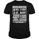 Homeschool Mom and Teacher Multitasking Problem Solving Job Title - Unisex Tee Black