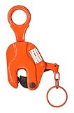Kompletthöhe: 280 mm Pro-Lift-Montagetechnik 1t Blechgreifer, Vertikalblechgreifer, bis 25mm Blechdicke, 00168