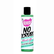 The Doux NoScrub Exfoliating Clarifying Shampoo for Curly Textured Hair Scalp Exfoliator & Clarifying Shampoo with Honey & Antioxidants Deep Clean Hair Shampoo for Women, 8 oz