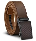 BULLIANT Full Grain Leather Ratchet Belt