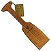 Velesco BBQ Wooden Grill Scraper Cleaner, American Red Oak Wood - Charcoal and Gas - Cleans top and Between Barbecue grates. Oil & Clean Grate. Sustainable and Safe Replacement for Wire Bristle Brush