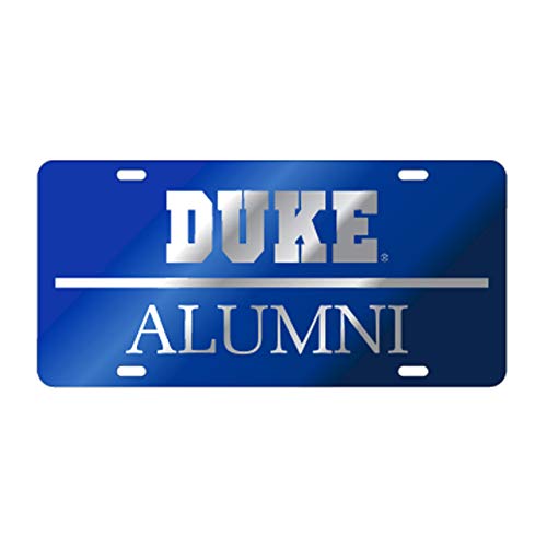 Craftique Duke University Tags (LASER BLUE/SIL DUKE ALUMNI (15115))