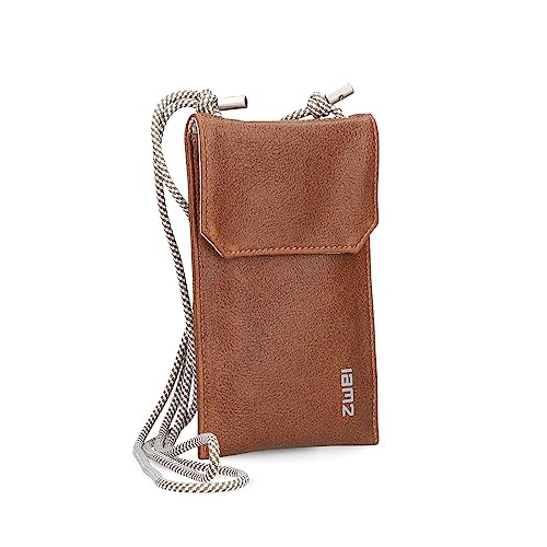 Zwei Mademoiselle.M MP10 Cognac : sac à bandoulière unisexe élégant