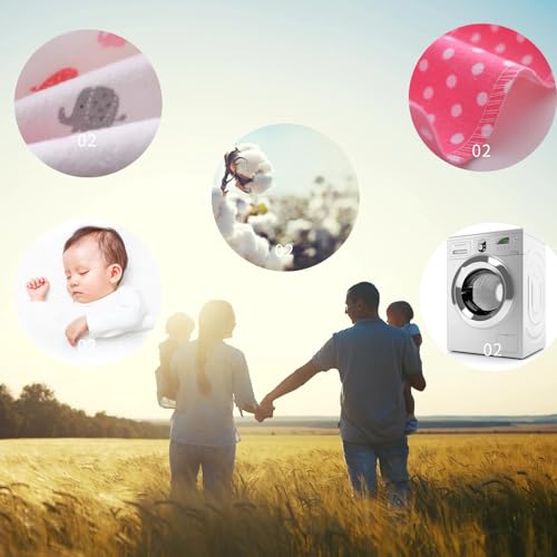 Cotton Flannel Receiving Blankets Baby 8 Pcs, Baby Swaddle Blankets, Infant Flannel Blanket 30 X 30 Inch for Boy Girl (Style3)4