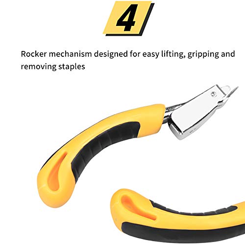 Nagelentferner Heftklammerentfernungswerkzeug Nagellift Büroklauenwerkzeug Festigkeit Heftklammerabzieher Entfernen Sie alle Heftklammern des Möbelboden-Teppich-Holzkisten-Fotorahmens