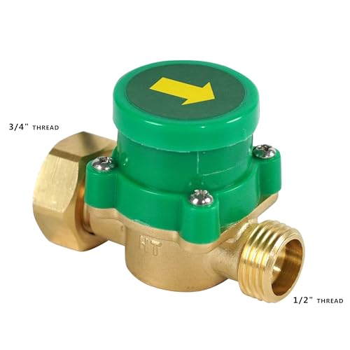 BACOENG Hot Water Recirculating Pump, 3/4'' Circulation Pump Stainless Steel Head, with Flow Switch& US Plug, 3-Speed Switchable Circulating Pump for Water Heaters by BACOENG - Image 2