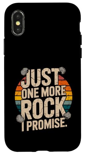 Just One More Rock I Promise NC~OD nw X}zP[X iPhone X/XS p