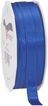 C.E. Pattberg SATIN white gift ribbon, 55 yards for Wrapping Gifts, 0.12 inches width, Ribbon for Decorating & Crafting, Decorative Ribbon for Gifts, for every occasion