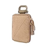 Mednkoku Erste -Hilfe -Mollle -Beutel Notfall Taille Clip Bag Fanny Pack Überlebensausrüstung für Wandertasche Khaki