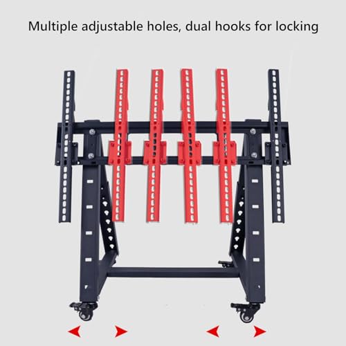 Soporte rodante para TV de 32-85 pulgadas miniatura 6