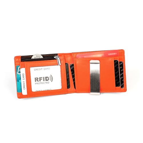 VALICLUD 1pc Men Leather Wallet Billfold Design Pocket and Card Holder for Daily Use Business and Gifting Black