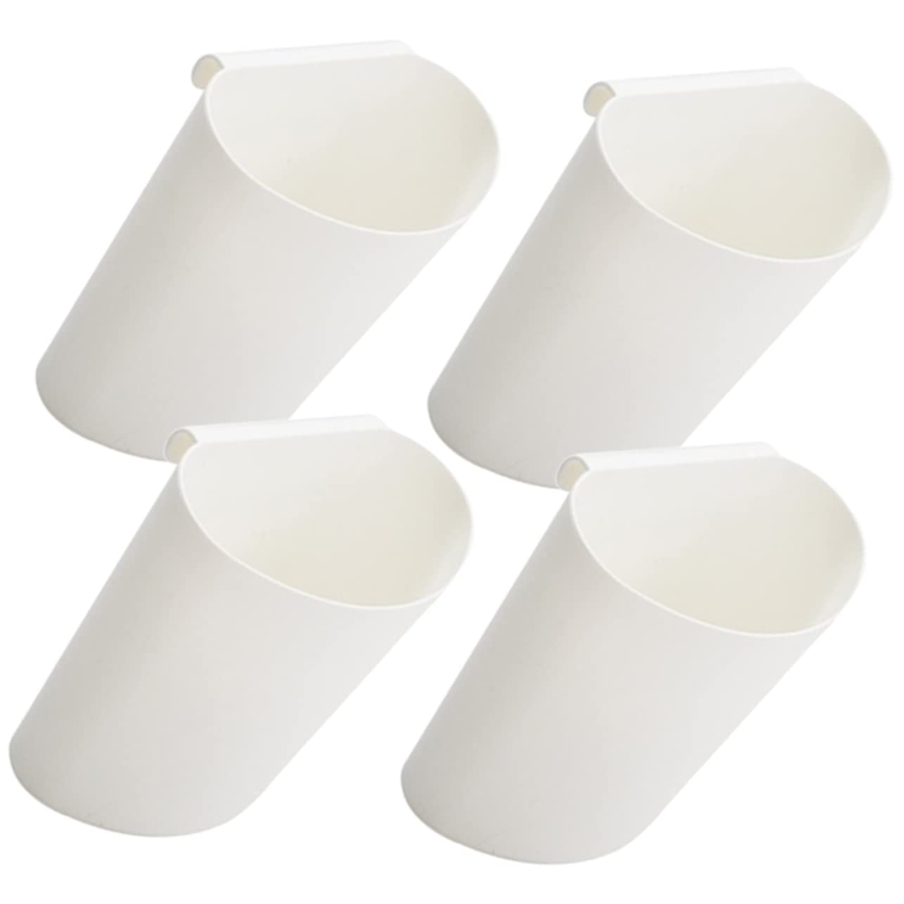 COLLBATH Cesta Colgante para Carrito 4 Piezas Pequeña Pp Resistente Fácil Instalación Organizador Colgante para Hogar y Cuidado Personal Accesorios para Carritos Ruedas