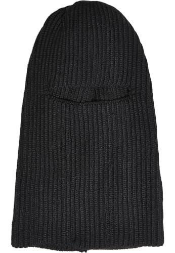 Urban Classics Unisex Knitted Balaclava Winter Zubeh r Set, Schwarz, Einheitsgr e EU