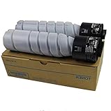 1. Cartouche de poudre Compatible Konica Minolta TN117 (2 pièces), le code d'origine: TN117; adaptation précise, des accessoires de haute qualité, une performance stable, opération facile et simple à utiliser.
