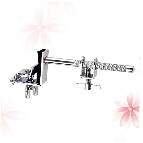 Soporte Clamp Montado para Bombo con Campana de Metal ibasenice de Posicionamiento Óptimo Acabado Plateado miniatura 5