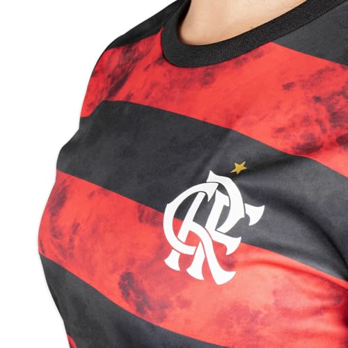 Camisa Flamengo Arbor Feminina Preta