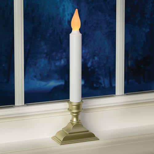 Velas de ventana con temporizador automático y luz de ámbar 6
