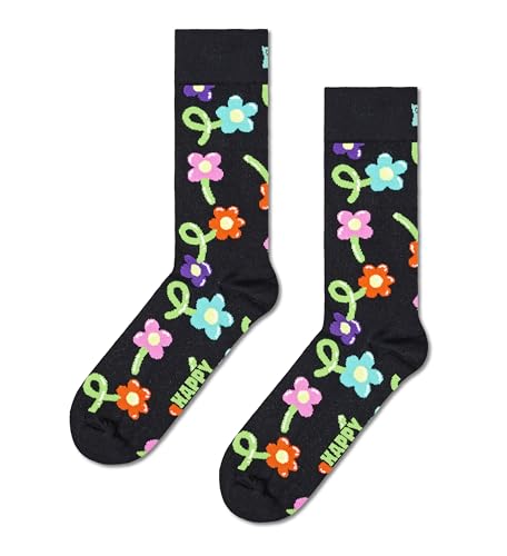 Happy Socks BALLOON FLOWER SOCK (DE/NL/SE/PL, Numerisch, 36, 40, Regular, Regular, MEHRFARBIG)