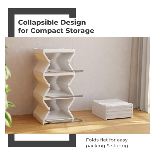 Image of Lifelong 3-Tier Multipurpose Storage Organizer with Transparent Drawers|Stackable Plastic Shelf Unit for Clothes, Toys, Books & Daily Essentials |Durable Space Saving Storage Cabinet for Home & Office