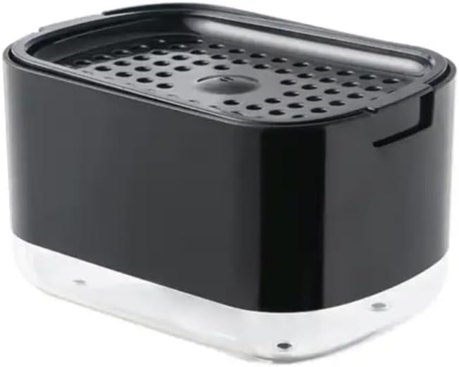 Miniatura 5 de Dispensador de jabon 2 en 1, bomba de jabón inteligente, con soporte para esponja o cepillo, platos de lava, ideal para cocina, lavavajillas.