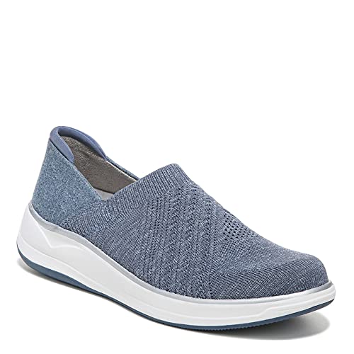 BZees Womens Triumph Slip-On Sneaker Bering Sea/Ash Blue 8 M