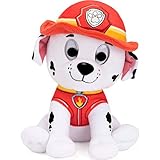 Marschall, der beliebte Feuerwehrhund der Paw Patrol, als kuscheliges Plüschtier des Traditionsherstellers GUND