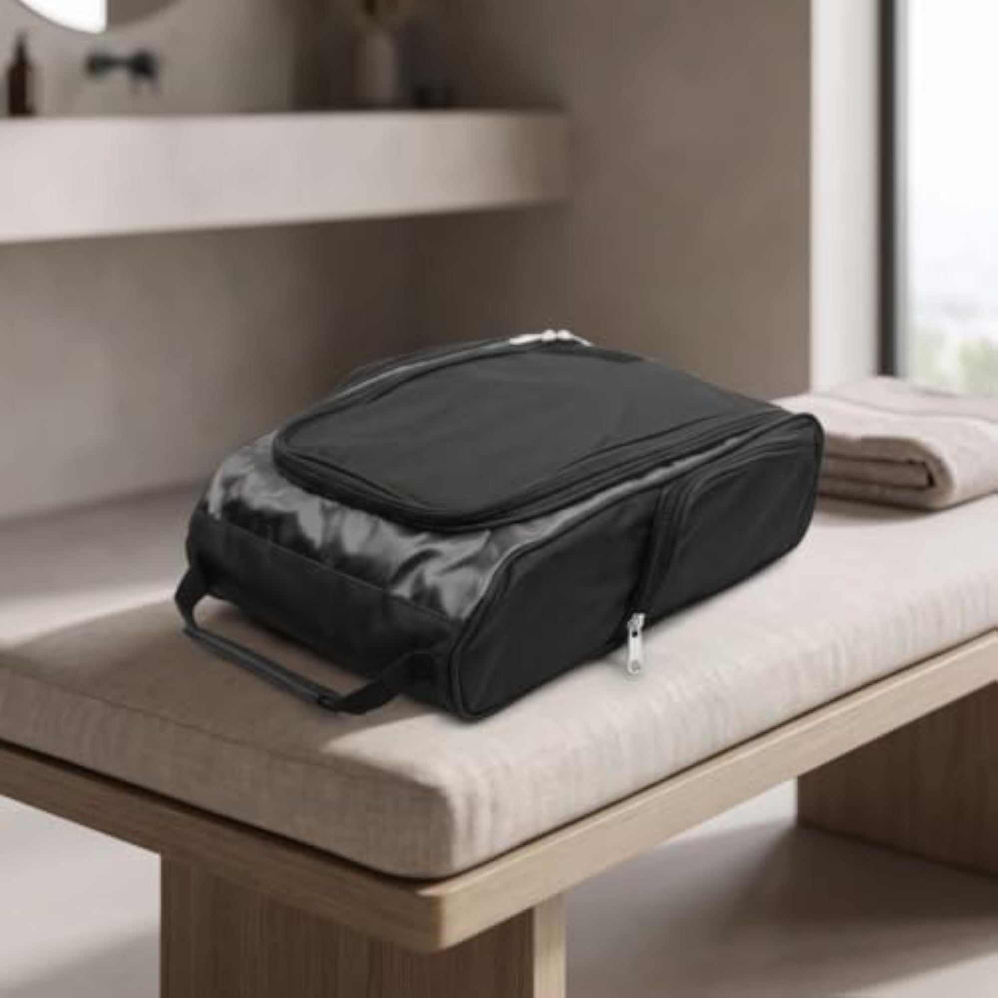 Portable Shoe Bag Zippered, Travel-Friendly Storage