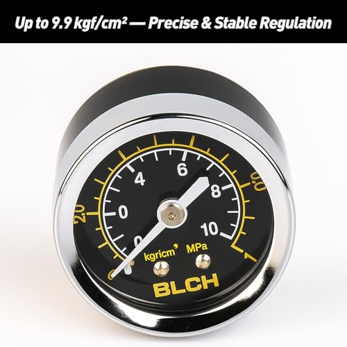 Y H M Air Pressure Regulator, 1/4 to 1/2 Inch PT1, 9.9 kgf/cm² Maximum Precision Pneumatic Control for Air Compressor and Tools (PT 1) by Y H M - Image 5