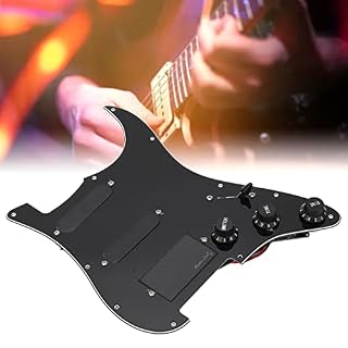 SSH Active Pickup Guard Plate, High Gain Pickguard Blues Country Rock Sound Installation rapide professionnelle avec vis… - Les Beatles, Paul McCartney, John Lennon, RIngo Starr, George Harrison SSH Active Pickup Guard Plate, High Gain Pickguard Blues Country Rock Sound Installation rapide professionnelle avec vis… – Image 4