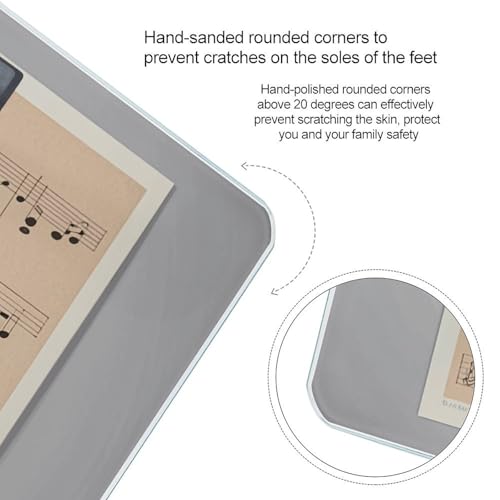 Báscula Digital para Baño con Estampado de Guitarra Musical miniatura 4