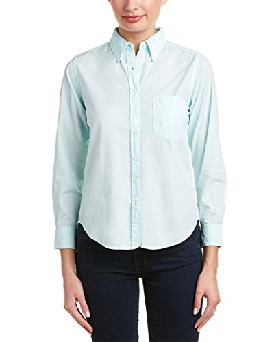 Gant Womens Woven Shirt, M, Blue