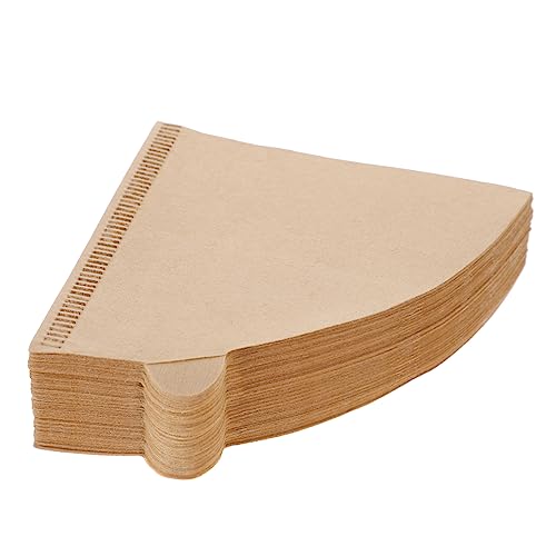 100Pcs Coffee Filter Paper Espresso Filtering Cones for Cup Brew Easy to Use Store for Fresh Flavorful Coffee Anytime Anywhere