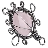 silber verschluss ring * Dieser natürliche Kristall Charm-Anhänger mit Silberverschluss kann mit jeder Kette zu Ihrem Stil verbunden werden.
