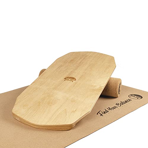 JUCKER HAWAII Balance Board Homerider Ahi Pure - Balanceboard mit großer Standfläche für bessere...
