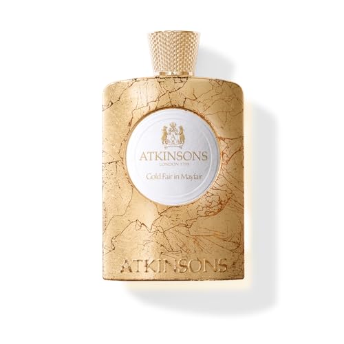 Gold Fair In Mayfair by Atkinsons for Men - 3.4 oz EDP Spray