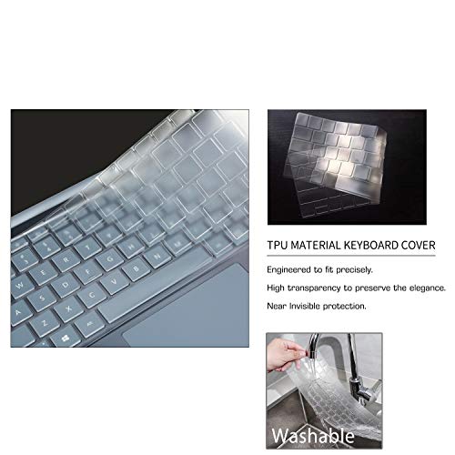 Protector de teclado para Microsoft Surface Laptop Go 8GB RAM y huella digital 7