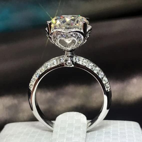 Buy GemsMart Real Diamond Ring For Women 18K Gold Pure Hire Ki Anguthi