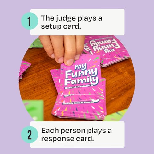My Funny Family | Easy to Learn + Family Friendly Card Game | Ages 10+ - image 3