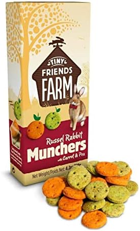 SIPW - Tiny Friends Farm Treat Biscuits Hamsters Rats Gerbil Ferrets Guinea Pigs 120g (Frankie Ferret Chicken Meaties)