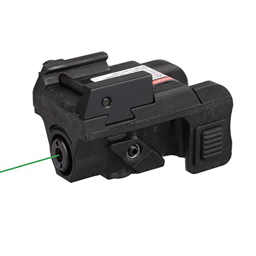 HiLight P3G Low Profile Green Laser Sight for Sub-compact and Compact Handguns