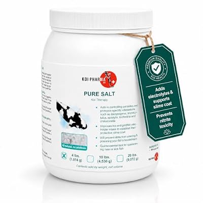 Koi Pharma Pure Salt Koi Therapy - All-Natural 4 lb