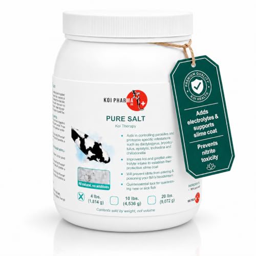 Koi Pharma Pure Salt Koi Therapy - All-Natural 4 lb