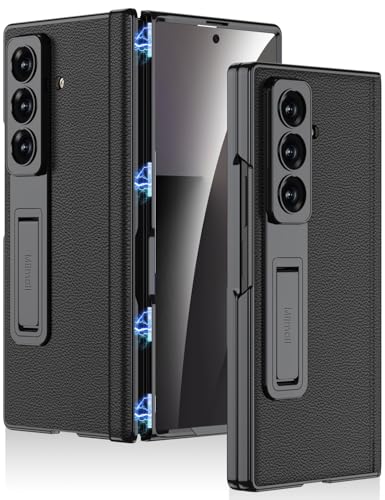 Housse Samsung Fold 7 en cuir synthétique fin et protection à 360 degrés