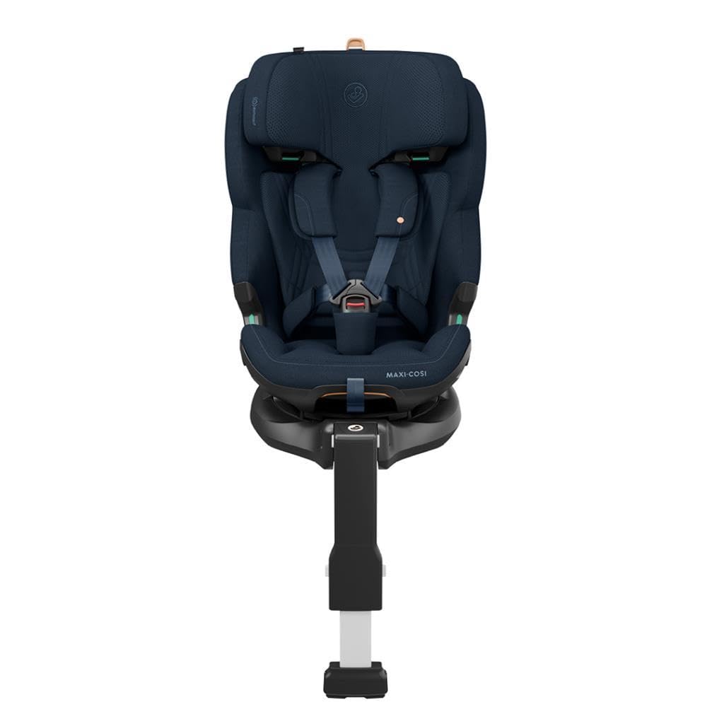 Maxi-Cosi Emerald 360 Pro i-Size, Siège-auto évolutif pivotant à 360° et coulissant, 0-12 ans (40-150 cm), Siège-auto bébé & enfant, Rotation FlexiSpin 360°, 5 Inclinaisons, Authentic Blue