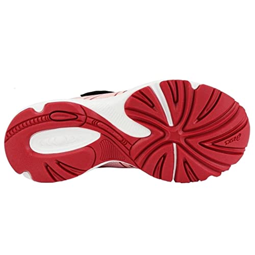 Tênis Asics Fantasy 4 Infantil - Rosa/vermelho - 29